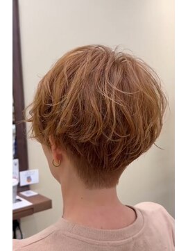 アルファガーデン(alpha garden) 30代４０代５０代６０代　刈り上げマッシュハイトーンカラー