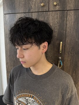 アジールヘア 池袋東口店(agir hair) 10代20代人気王道マッシュ×ニュアンスパーマ 池袋