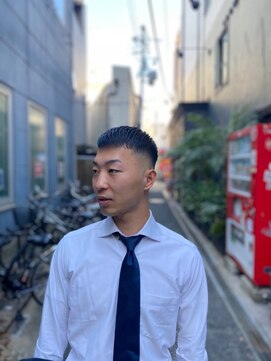 クフィア メンズヘアー カンポ 天王寺店(CUFFIA MENSHAIR CAMPO) おしゃれ坊主マッシュウルフスペインカールマンバンヘア