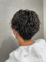 アオアクア 新越谷店(AO-AQUA)&nbsp;メンズパーマ,ナチュラル,韓国ヘア,ジェンダーレス,時短セット