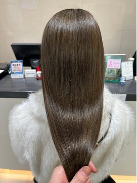 ピークアブー ワン(PEEK-A-BOO ONE) ブリーチなしダブルカラーオリーブベージュ