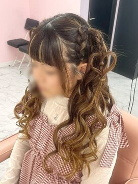 ゴート アミティ(G.O.A.T AMITY) ガーリースタイル/心斎橋/ヘアメ/セットサロン
