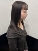 ラベンダーグレージュ/髪質改善/艶髪/ミディアム