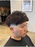 ダウンバングパーマ