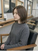 シンプル大人ボブ