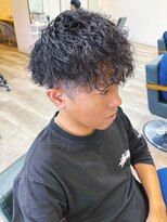 メンズサロンオー 宮崎(Men's salon O.)&nbsp;ツイストスパイラルパーマ ツーブロック メンズパーマ マッシュ
