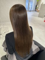 ネオスペース(NeoSpace.)&nbsp;灘区六甲道/艶カラー×自然な縮毛矯正/髪質改善