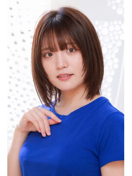 ミチオ ノザワ ヘアサロン ギンザ(Michio Nozawa HAIR SALON Ginza) 小顔顔回りレイヤー/ミディアムボブ/髪質改善ストレート/ロブ