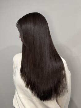 CHIC-美髪韓国ヘア専門店-【7/1　NEW OPEN（予定）】の写真/【施術の各工程でダメージレス】髪質改善Tr/ケアカラー常用による”傷ませない施術”が当たり前＊