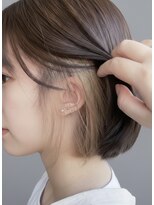 アドラーブル 長岡新保店(adorable) ナチュラル丸みショートボブ大人可愛い小顔ヘアインナカラー☆