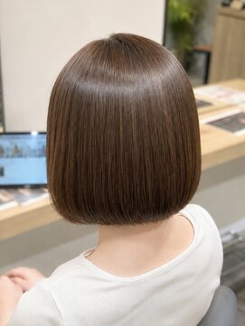 テト 藤沢(teto) 髪質改善縮毛矯正〈プレミアムコース〉×ボブ