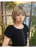 オトソーデン(Oto-soden) ハイトーングレージュ×レイヤーボブ