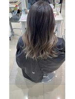 クレア 上大岡(CREA) 白髪ぼかしハイライト縮毛矯正ダブルカラー髪質改善30代40代50代
