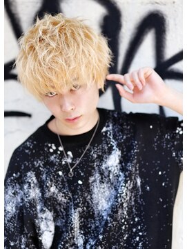 リップスヘアー 銀座(LIPPS hair) ハードロックブラスト イメチェン マッシュ グランジ