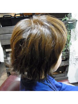 ネスト ヘアーデザイン(NEST hair design) 【NEST 札幌】くせ毛を活かした外ハネボブ