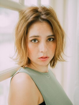 アブレイズ 新船橋店(ABLAZE) 無造作くせ毛ミディ