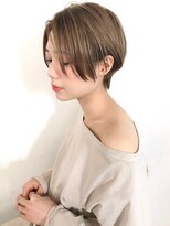 【December】前髪カット/ハイトーン/ハンサムショート♪