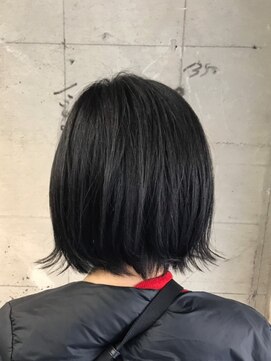 オッソ(OSSO) グレージュボブ_マニッシュショートフレンチボブ