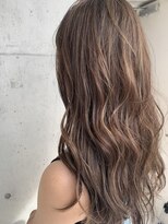 リアン(Lien)&nbsp;Lien☆ハイライトカラー×アッシュベージュ×外ハネボブ