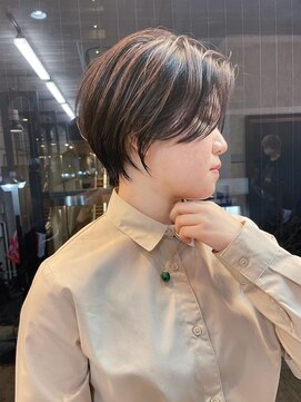 ノア ヘアデザイン 町田店(noa Hair Design) マルミハンサムショート×髪質改善ヘアカラー