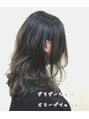 プレッティ フォー ヘア(PRETTY FOR HAIR)&nbsp;毛先を一度ブリーチで抜いたグラデーションカラー