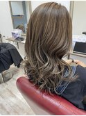 【latte atelier】ハイライト☆ベージュブラウン