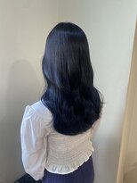 ラべリー 池袋(LOVELEY)&nbsp;ブルーブラック　髪質改善　【池袋】