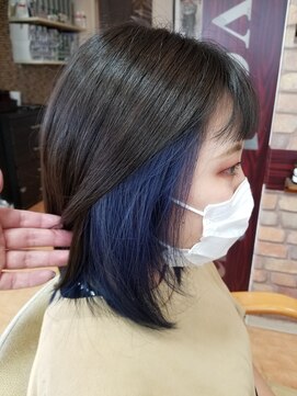 レーヴヘアー(r'eve hair) ビビットブルー