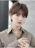 前髪あり大人ショート20代30代40代【AIN.表参道】川原大地