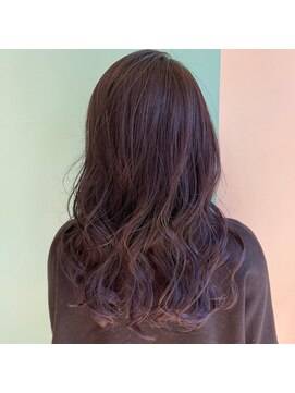 ロッソ(ROSSO) 20代30代40代ラベンダー艶感ストレート透明感ナチュラル