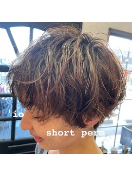 イオヘア('io HAIR) ショートパーマ☆
