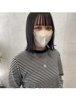 ミント(mint)&nbsp;【 顔周りだけポイントでウルフ！なボブ 】