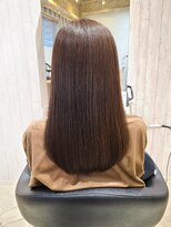 ヘアサロン フラット(hair salon flat) ハリウッドTR髪質改善大人可愛いストレートツヤ髪ロング