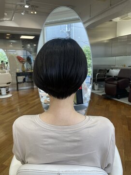 オブヘアージユウガオカ(Of HAIR Jiyugaoka) 【簡単まとまる】ショートボブver