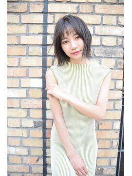 ハッシュタグ(HashTAG) 切りっぱなしボブ♪