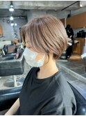 20代30代40代◎小顔骨格矯正ショート【麻生/札幌ショート/白髪】