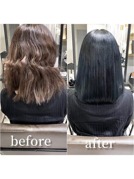 トルネード(TORNADO) 韓国風艶髪ストレート LAケラチントリートメント 美髪　M1101