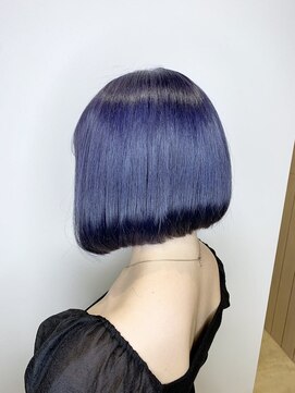 ゴウトゥデイ 名古屋店(GO TODAY) ボブ×ブルーラベンダー