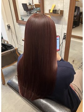 アイノベル(‘Inovel’) 髪質改善トリートメント×艶カラー