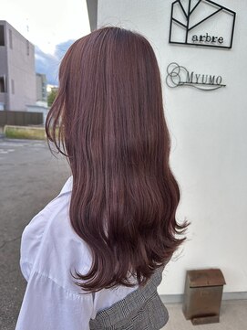 アルブル ヘアー デザイン(arbre hair design) ピンクバイオレット