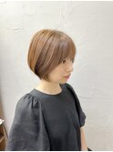 丸みショートボブ