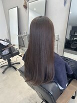 ケシキ(keshiki) 髪質改善縮毛矯正×ナチュラルブラウン