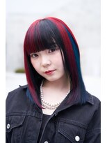 ワンズリー 本厚木店(ONE's ly) イメチェン/レッドブラウン/フルバング/似合わせカット/本厚木駅