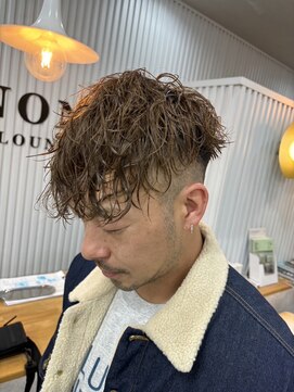 ルノン リー(LUNON:re) men'sショート×permStyle