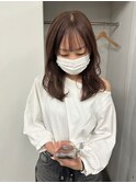 レイヤーカット/ウェットヘア/デザインカラー