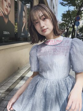 メリケンビューティーパーラー コウベ(MERICAN BEAUTY PARLOR KOBE) 似合わせカットイメチェン小顔前髪こなれミディアンブレラカラー