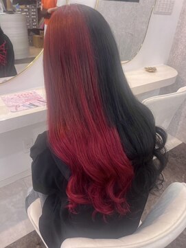 ラビス(Lovis) yuya/ブラック×レッド