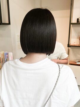 フィルムス 銀座(FILMS) くびれヘア/アプリコットオレンジ/レイヤー/ショートボブ/韓国