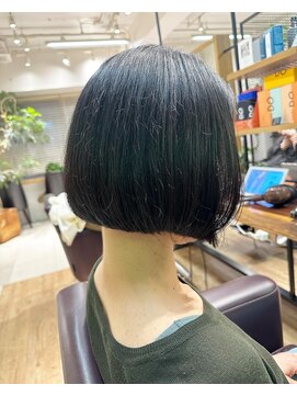 ケンジ 横浜(KENJE) 【森　ゆうや】黒髪地毛ショート×髪質改善
