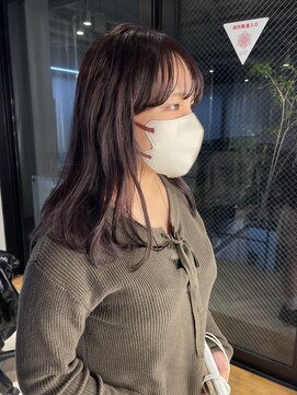 ヌープヘアーアイス(NUUP.hair ici) 大人ガーリー大人美人透明感髪質改善ニュアンスくすみカラー